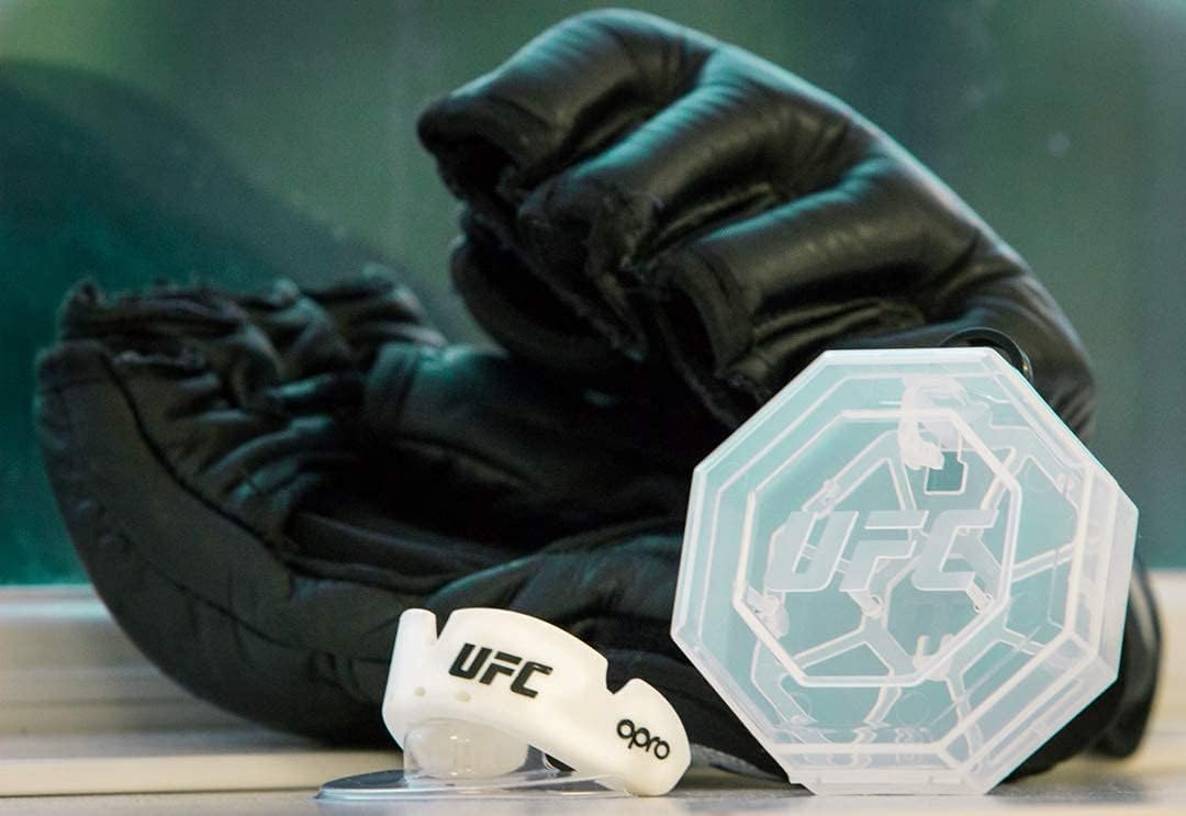 OPRO UFC Mundschutz für MMA, BJJ, Boxen und andere Kampfsportarten Bronze Junior Weiss, Bronze Junio