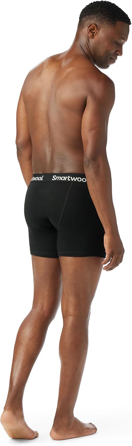 Smartwool Damen Herren Merino Boxershorts S Schwarz, S Schwarz