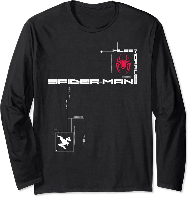 Marvel Spider-Man: Miles Morales Game Langarmshirt