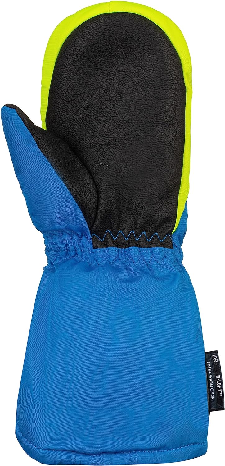 Reusch Unisex – Babys Kleinkinder Fäustlinge Tom Mitten Warm, Wasserdicht, Extra Atmungsaktiv blau /