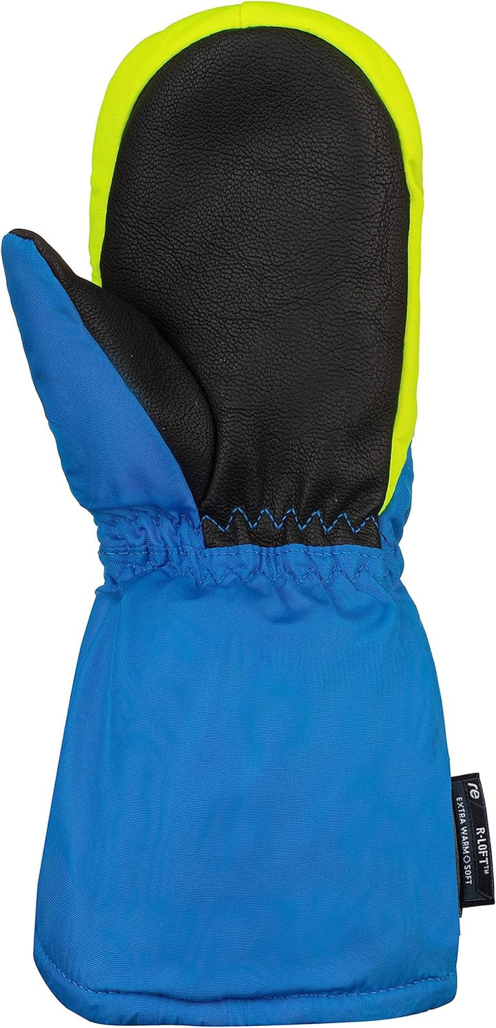 Reusch Kinder Tom Handschuhe Skihandschuhe Fingerhandschuhe blau-gelb II (ca. 2-3 Jahre), blau-gelb