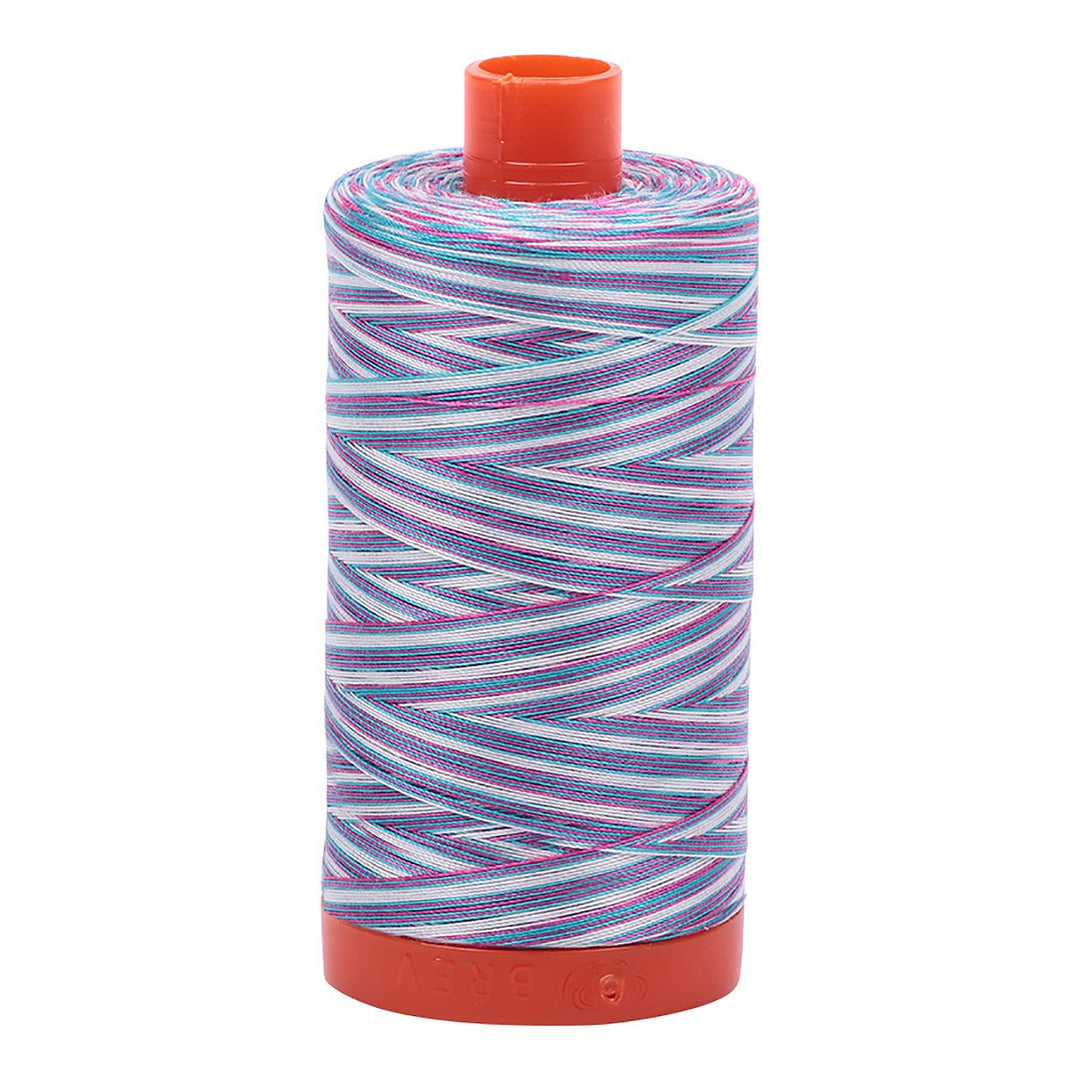 Aurifil Mako-Baumwoll-Stickgarn, 50 W, 1400 m, bunt, mehrfarbig