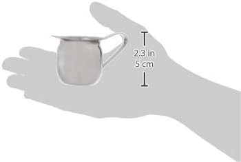 Winco BCS-3 Edelstahl-Glocken-Kännchen, 85 ml 89 ml Bell Creamer, 89 ml Bell Creamer