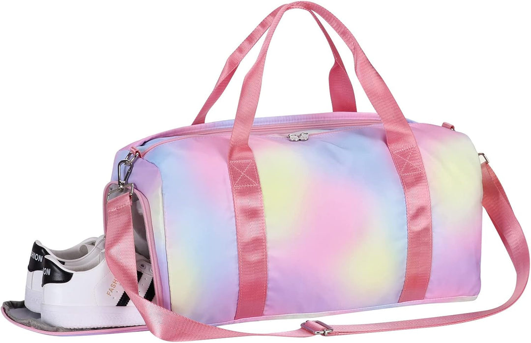 HAWEE Reisetasche Gross Herren Sporttasche Weekender Damen Faltbare Gym Bag mit Schuhfach & Nassfach