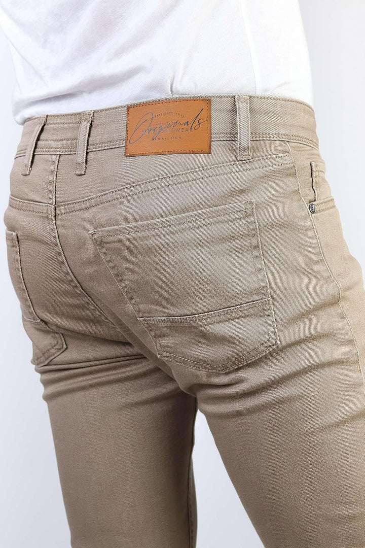 HALAT'S Herren Jeans Slim Fit - Baumwolle Jeanshose Stretch für Herren mit Schlanke Elastizität 31W