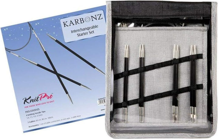 KnitPro Stricknadelset, Metall, Sonstige, 22 x 0.5 x 11.2 cm, Sonstige