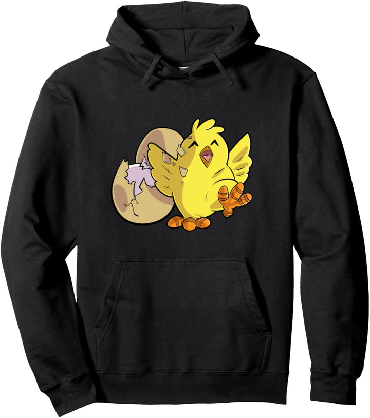Küken Tierbaby - Süsses schlüpfendes Küken im Ei - Babytiere Pullover Hoodie