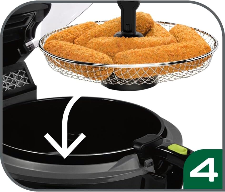 Tefal ActiFry Garkorb Zubehör | XA7012 | speziell für panierte Speisen | Fingerfood | empfindliches