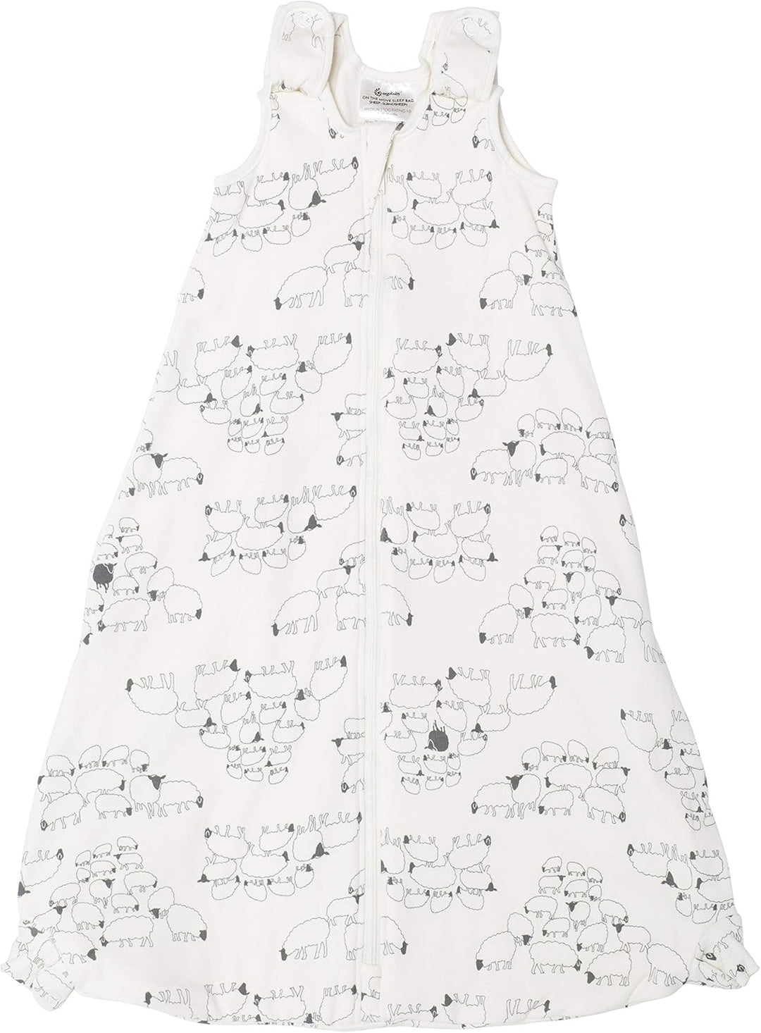 Ergobaby Ganzjahres Baby-Schlafsack mit Füssen Gurtschlitz 6-18 Monate Baumwolle TOG 1 Sommer Winter