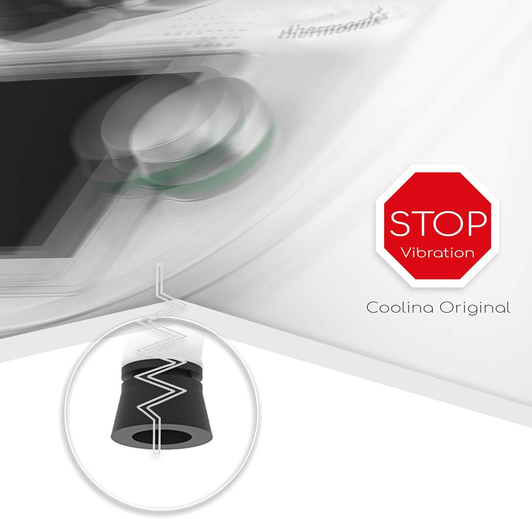 coolina Premium Gleitbrett für den Thermomix - Passend für TM5, TM6 & TM31 - Hochwertiger Gleiter -A