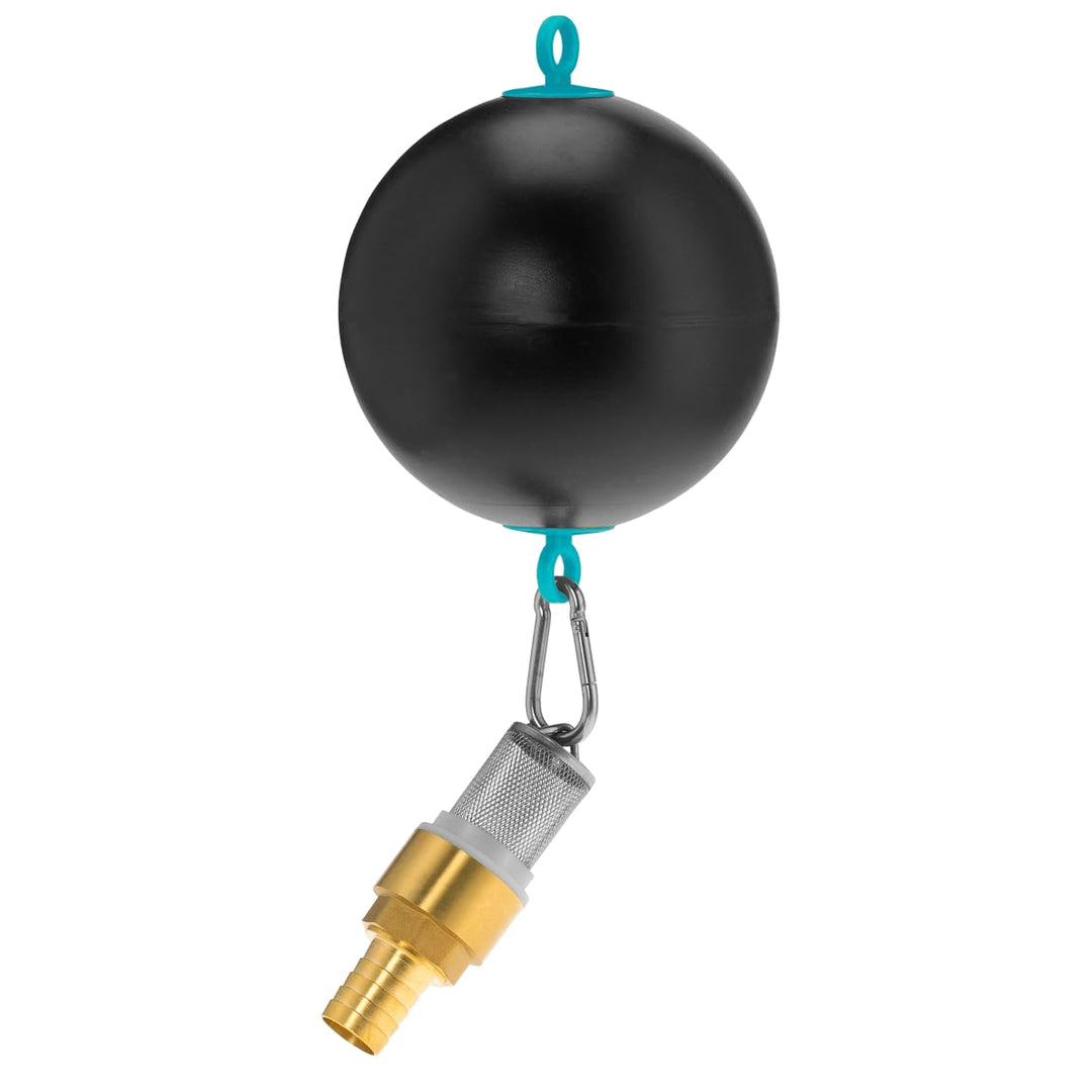 Gardena Schwimmende Absaugung Set: Schwimmkörper für Tauch-Druckpumpen mit 25 mm Schlauchdurchmesser