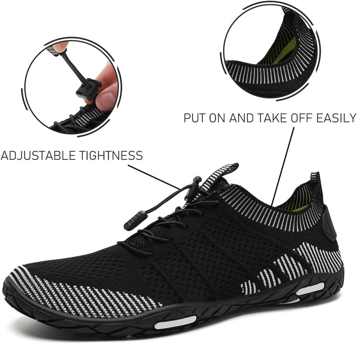 Badeschuhe Herren Damen Barfussschuhe Wasserschuhe Schwimmschuhe Strandschuhe für Surfen,Tauchen,Boo