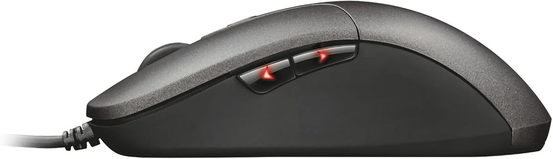 Trust Gaming GXT 180 Kusan Esports Gaming Maus (100-5000 DPI, 6 programmierbaren Tasten, USB, Co-dev