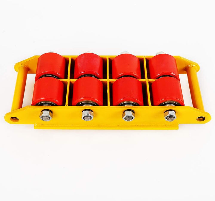 Gelb Schwerlastrolle Industrie Maschinen Mover 12 Ton Transportrollen Industrieroller Panzerrollen R