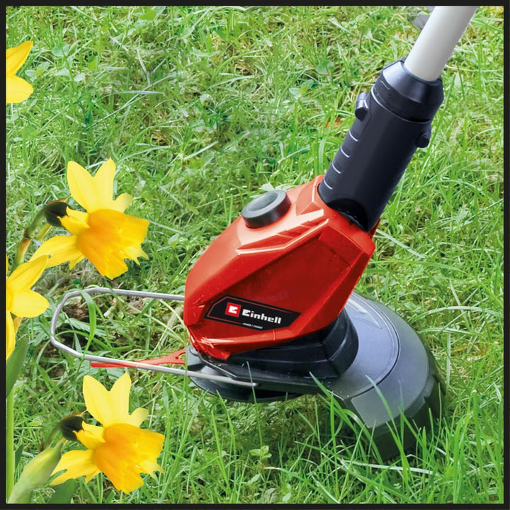 Einhell Akku-Rasentrimmer GE-CT 18 Li (1x 2,5 Ah) Power X-Change (18 V, Motorkopf drehbar und neigba
