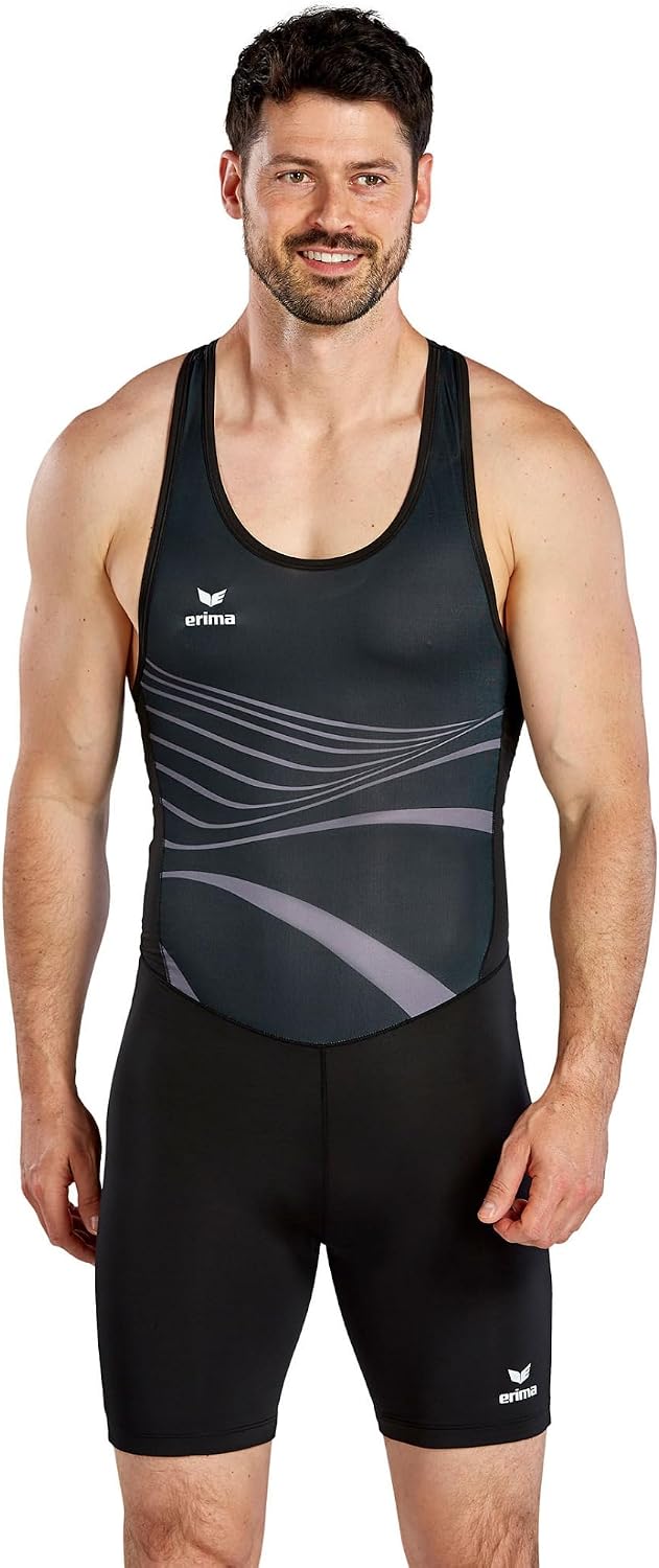 Erima Unisex Racing 2.0 Sprinter Anzug XXL Schwarz, XXL Schwarz