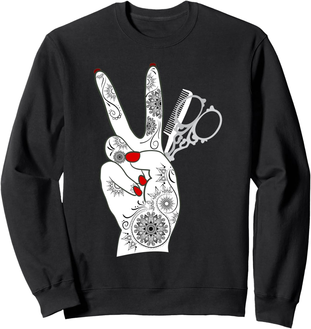 Damen Friseur | Geschenk Meister Gesellin Tatoo Sweatshirt