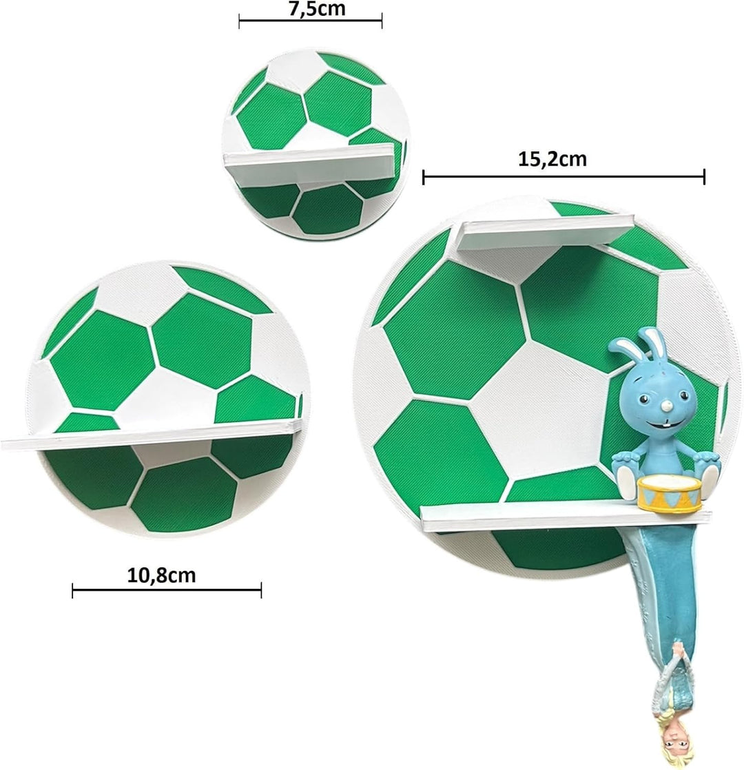 Mini Fussball-Set als Tonieregal Toniebox Tonie Erweiterung - Erweiterungsregal - Kinderzimmer - Ver
