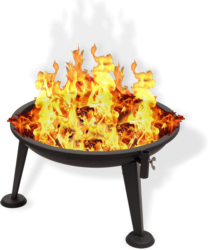 Schwenkgrill 3-Bein Rundgrill Holzkohlegrill Barbecue BBQ Grill Ø 55 cm "Oregon"