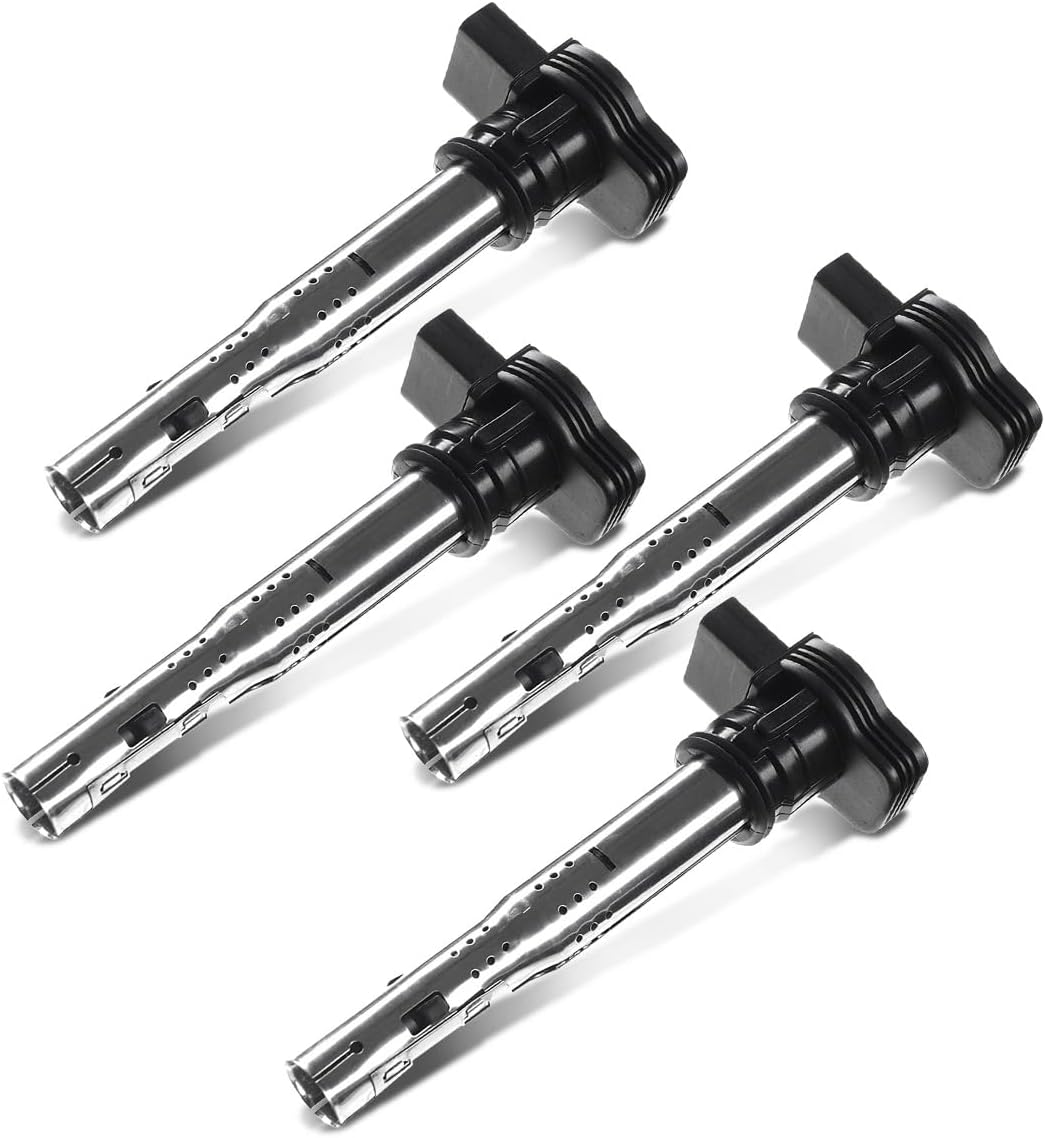 Frankberg 4x Zündspule für A1 A3 A4 A5 A6 A8 Q3 Q5 R8 TT Octavia Superb Altea Exeo Leon Beetle Golf
