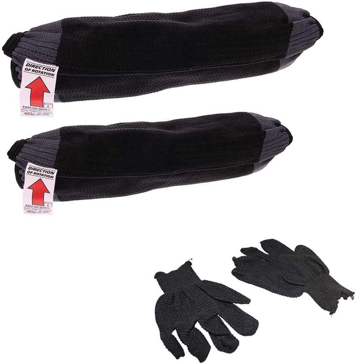 2 Stück Textil Schneeketten Homologierte EN 16662-1, Farbe Schwarz, Grösse XL, Winterreifen Schneeso