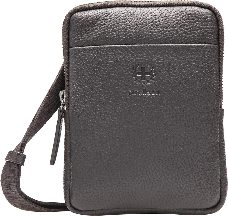 Strellson - park royal kleine Schultertasche für Männer, Herrentasche für Handy, Alltagstasche in Du