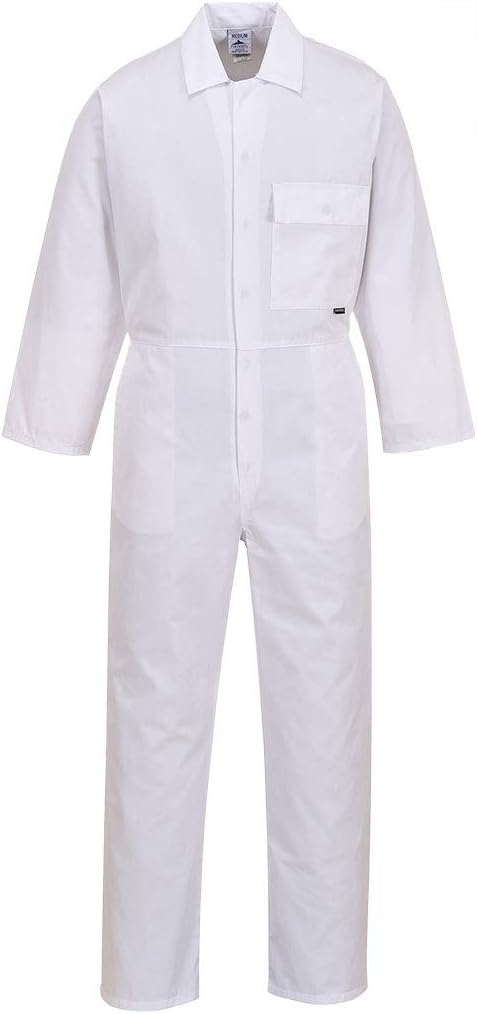 Portwest Standard Overall , Grösse: XXL, Farbe: Weiss, 2802WHRXXL XXL Weiss, XXL Weiss