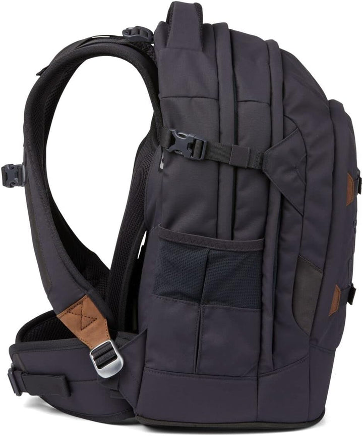 satch Pack Schulrucksack Set 3tlg. mit Sporttasche und Schlamperbox Nordic Grey Skandi Ed., Nordic G