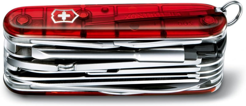 Victorinox Taschenmesser Cyber Tool L (39 Funktionen, Metallfeile, Bit-Schlüssel, Kugelschreiber, Za