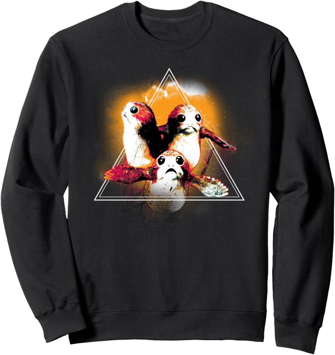 Star Wars Cute Porg Triangle Sweatshirt
