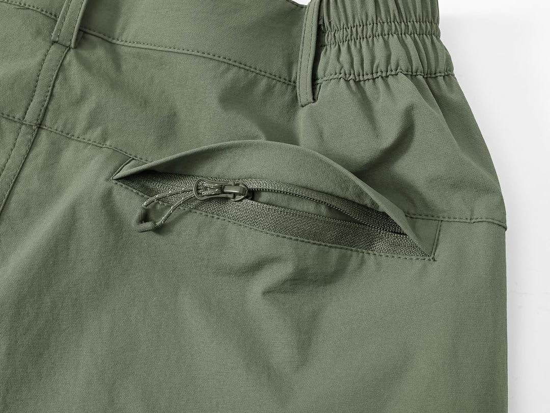 donhobo Damen Shorts Leichte Schnelltrocknend Atmungsaktiv Wanderhose Outdoor Sport Cargohose Sommer