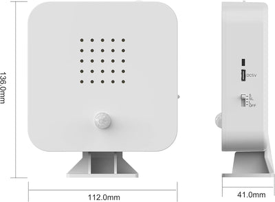 Northpoint Nature Sound Box Vogelgezwitscher Vogelgeräusche Box Motion Sensor Vogelgeräusche Licht W