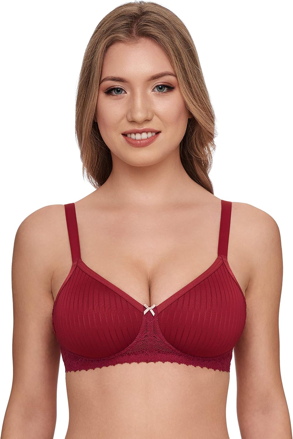 Susa Damen Bügelloser BH 75A Weiss (Weiss 003), 75A Weiss (Weiss 003)