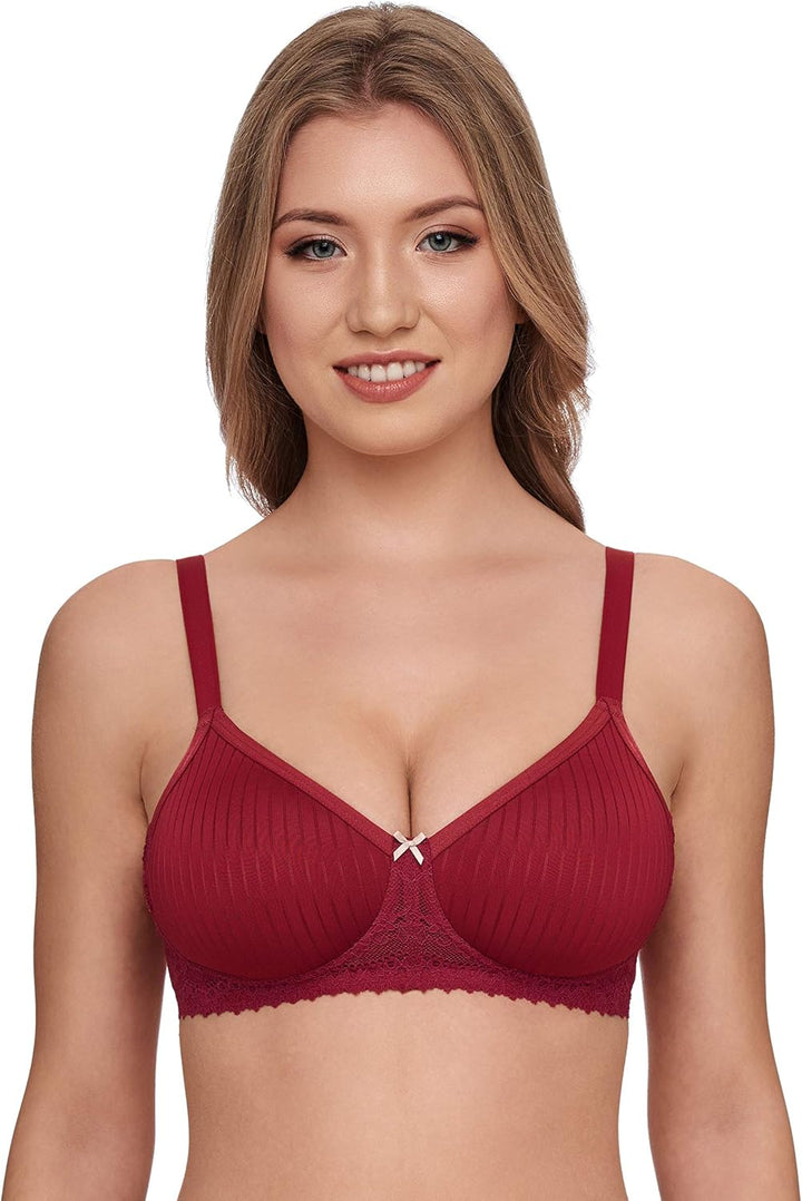 Susa Damen Bügelloser BH 75A Weiss (Weiss 003), 75A Weiss (Weiss 003)