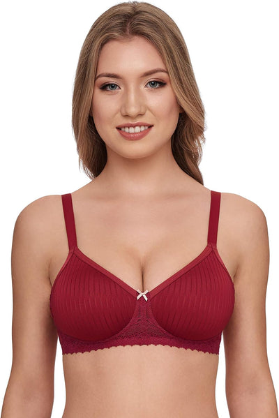 Susa Damen Bügelloser BH 75A Weiss (Weiss 003), 75A Weiss (Weiss 003)