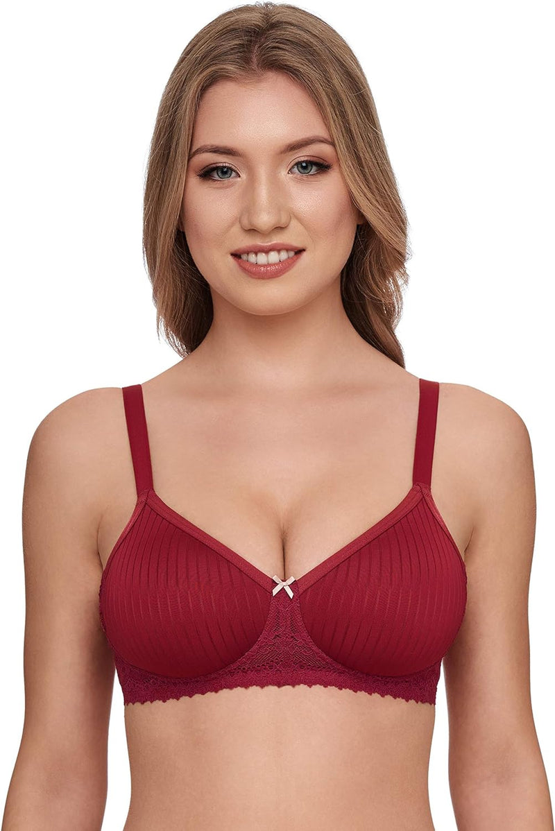 Susa Damen Bügelloser BH 75A Weiss (Weiss 003), 75A Weiss (Weiss 003)