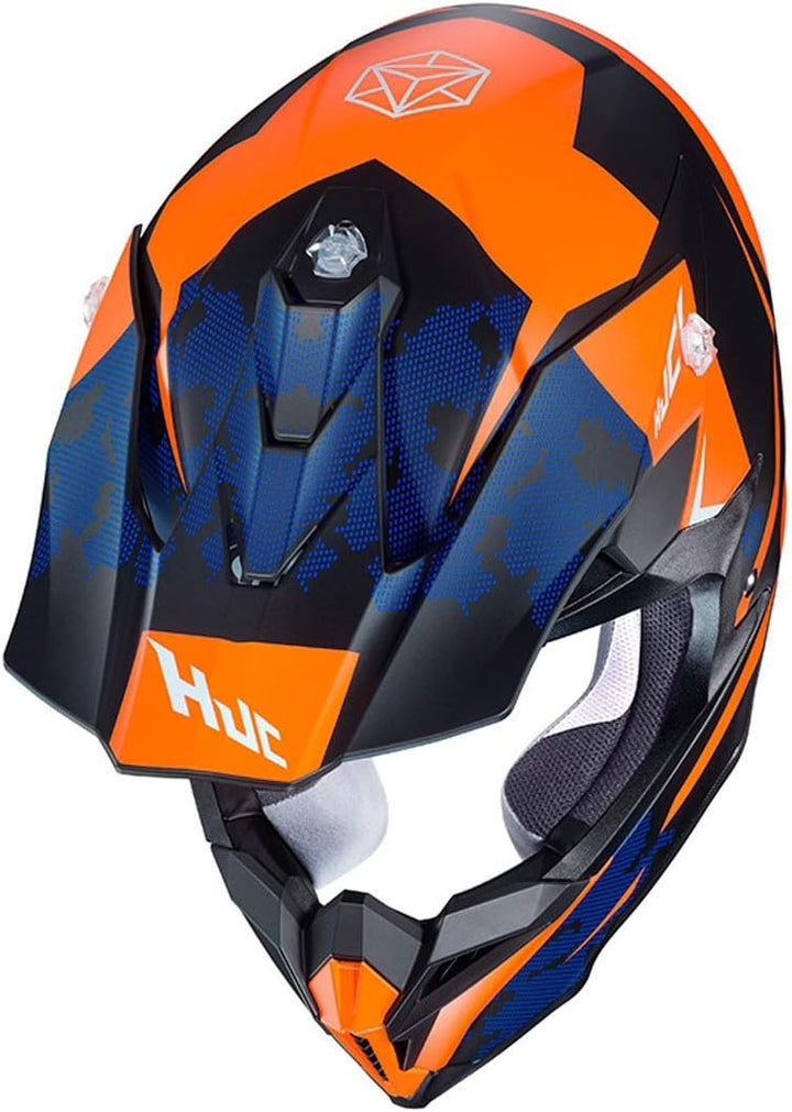 Helmet HJC I50 TONA BLACK/ORANGE S S TONA BLACK/ORANGE, S TONA BLACK/ORANGE