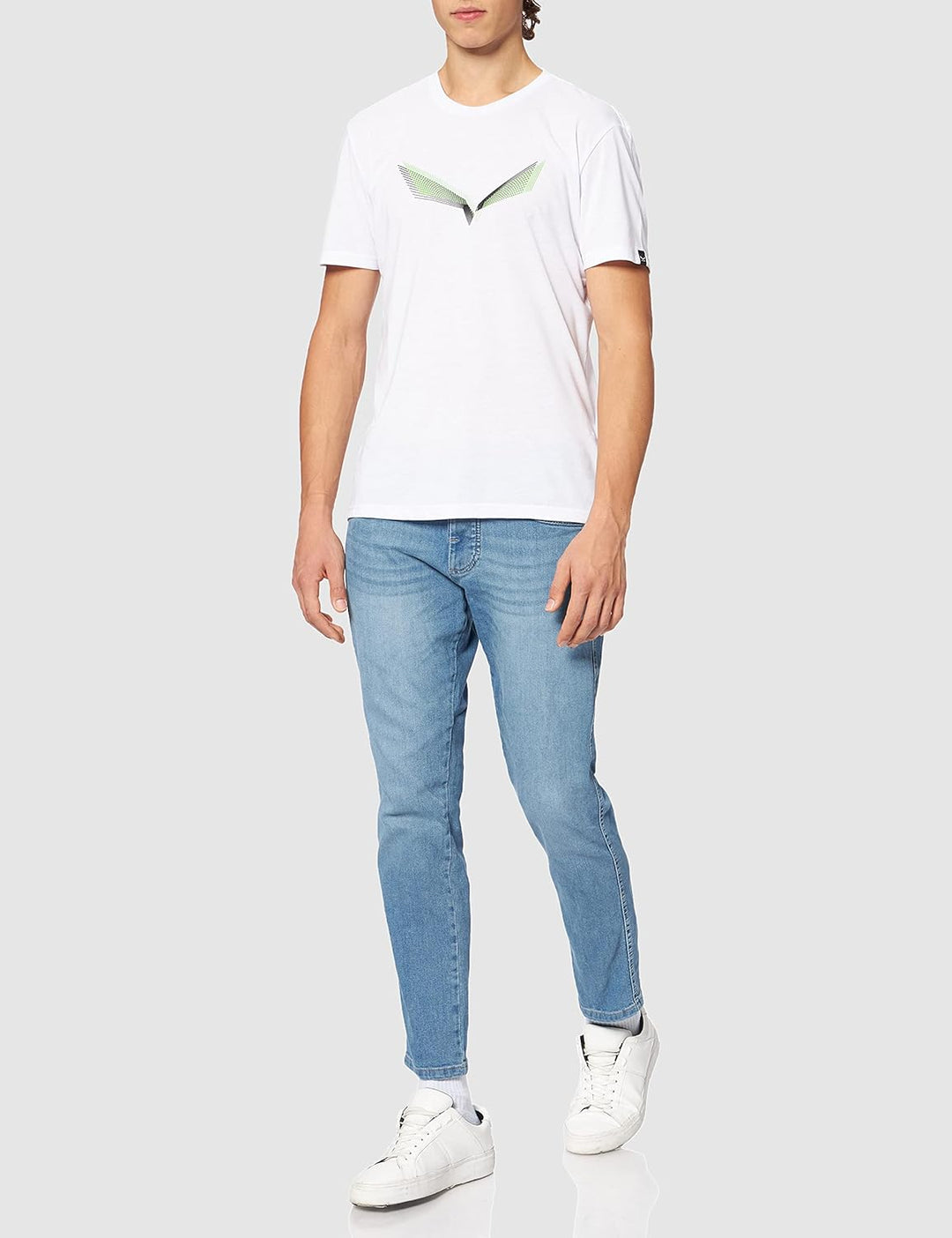 Salewa Herren Lines Graphic M T-Shirt T-Shirt XL Weiss (Optical White), XL Wei&#xDF; (Optical White)