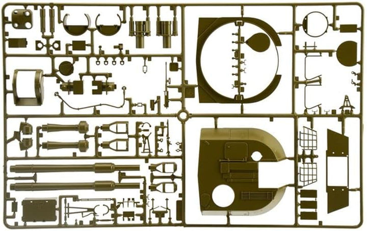 Italeri 6589 6589S 1:35 M-109/A2-A3G Haubitze-originalgetreue Nachbildung, Modellbau, Plastik Bausat