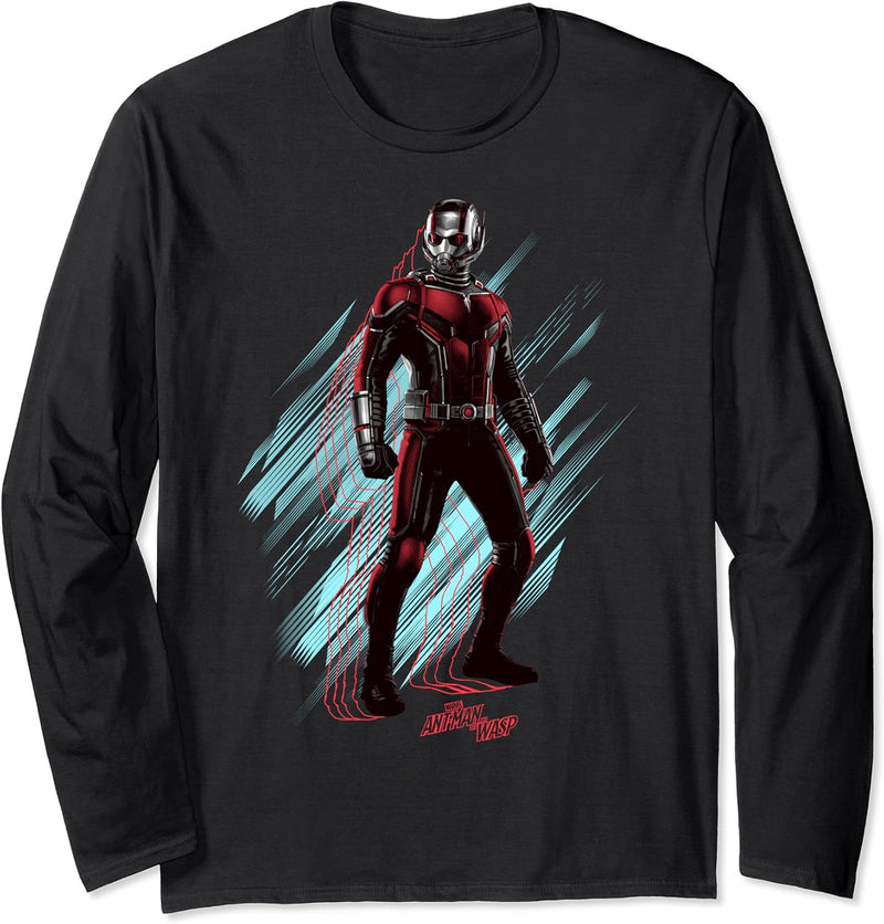 Marvel Ant-Man And The Wasp Ant-Man Simple Portrait Langarmshirt
