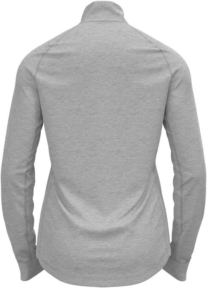 Odlo Damen Berra_542491 Mid Layer mit Reissverschluss (1er Pack) XS Grey Melange, XS Grey Melange
