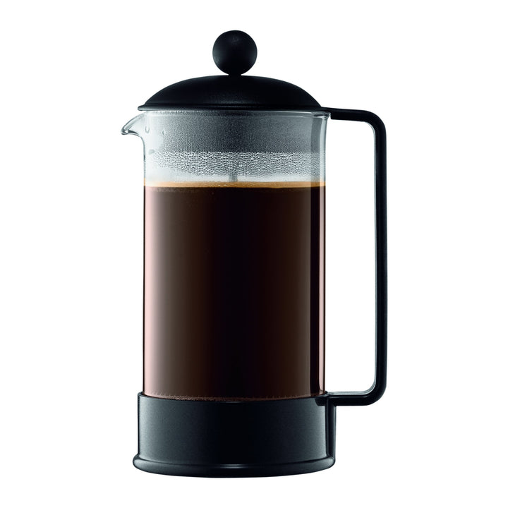 Bodum 1548-01SA-10 Brazil Kaffeebereiter 8 Tassen 1 L Kunststoff, Schwarz