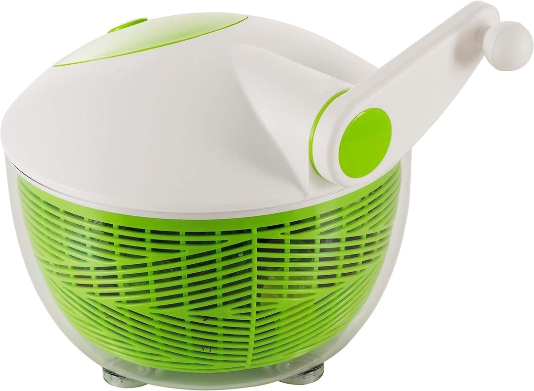 IBILI CENTRIFUGADORA Essential 26 cm, Stainless Steel, weiss/grün, 26 x 26 x 5 cm