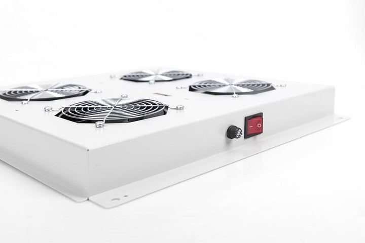 DIGITUS Dachlüftereinheit für NW-Schrank (Dynamic / Unique) & SRV-Schrank (Dynamic) - 2x Lüfter - Th