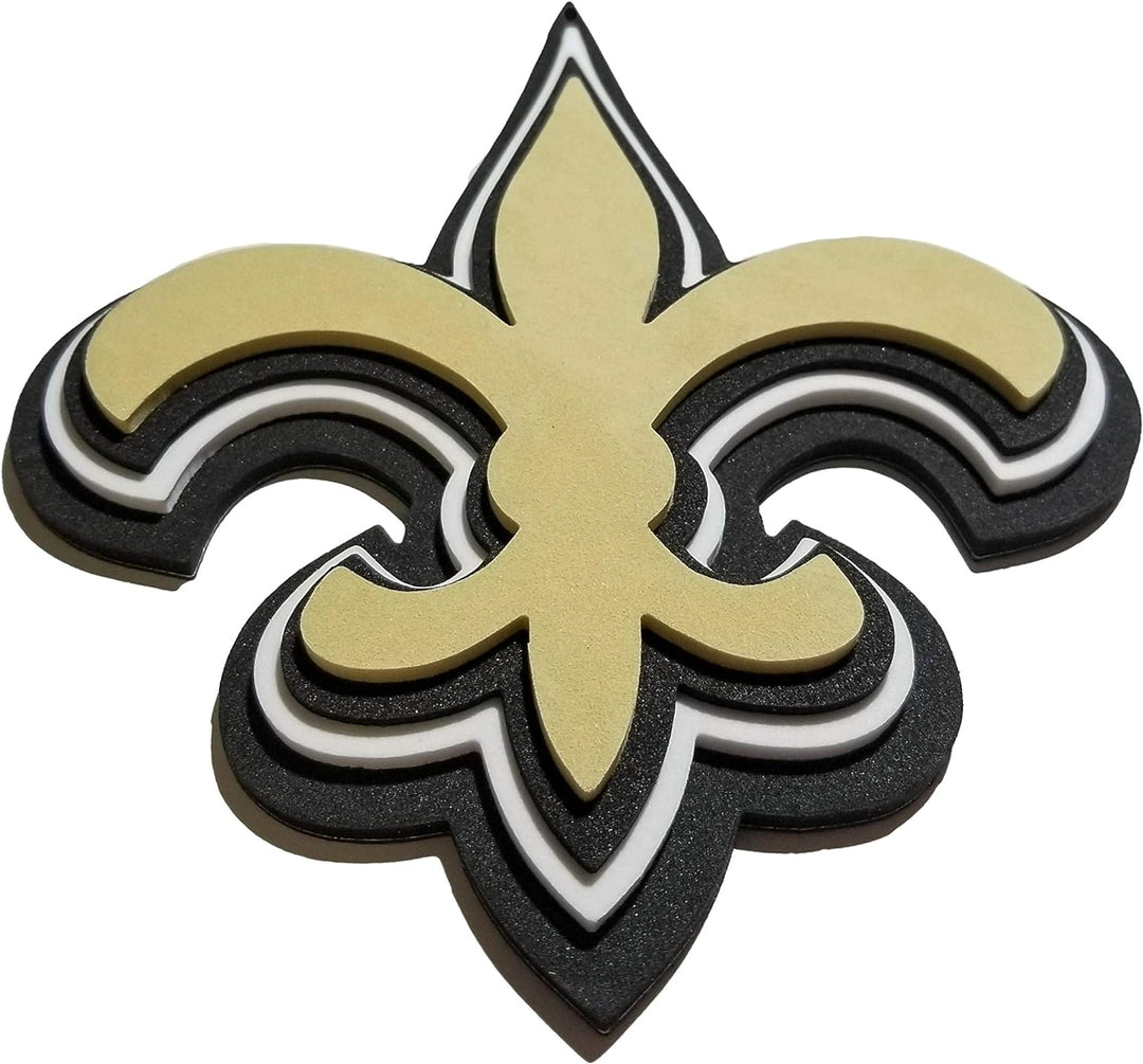 FanFave NFL Fanchain XXL Kette mit 3D Foam Anhänger Gold Einheitsgrösse, Gold Einheitsgrösse