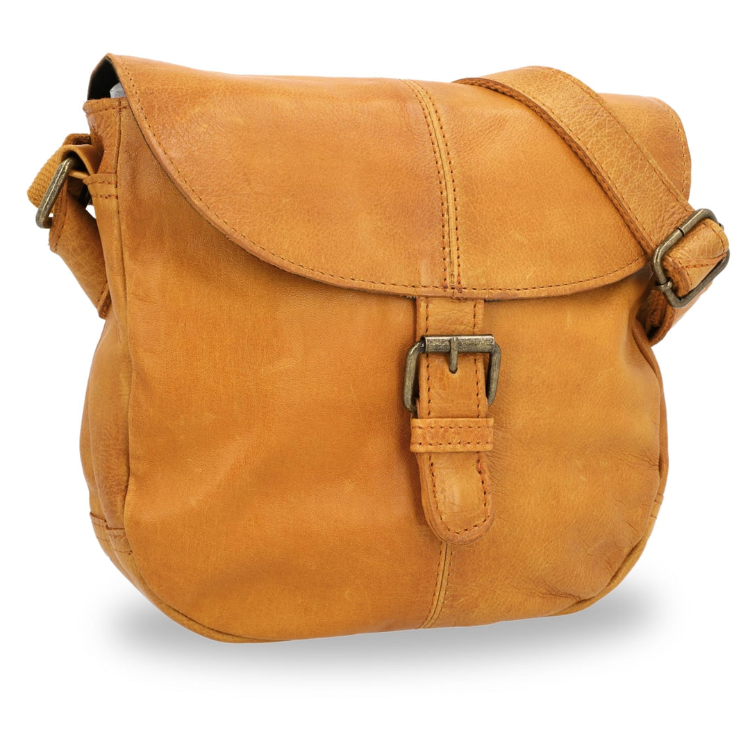 Gusti Handtasche Leder - Candice Damen Umhängetasche Schultertasche Partytasche Henkeltasche Festiva