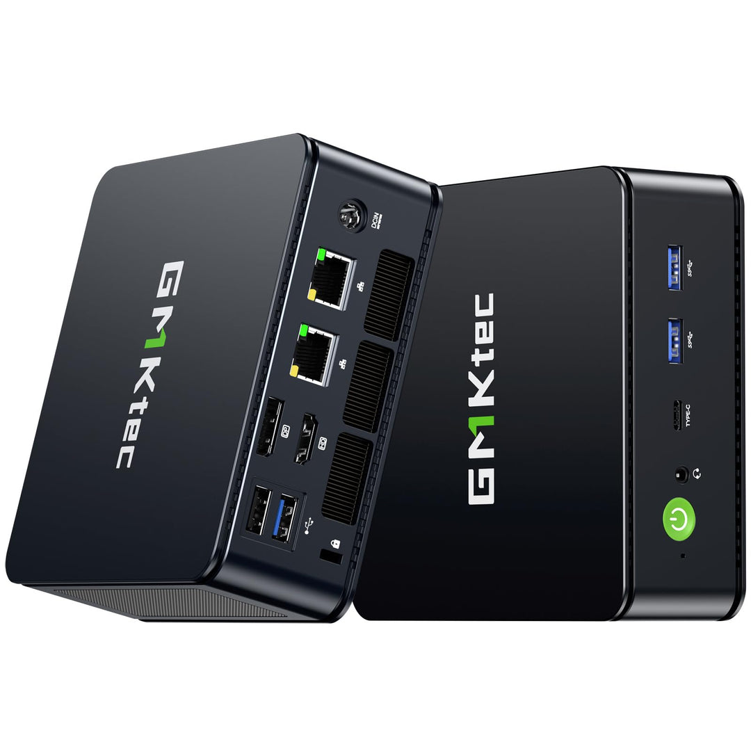 GMKtec M6 Ultra Mini PC, 3 Jahre Support, AMD Ryzen 5 7640HS (Beats 6800H) bis 5,0 GHz, 16GB DDR5 RA
