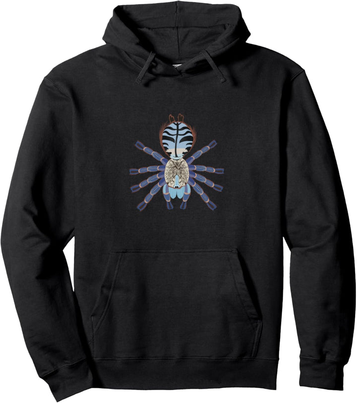 Phormingochilus Sabah Blue Weibchen - Vogelspinne Tarantula Pullover Hoodie