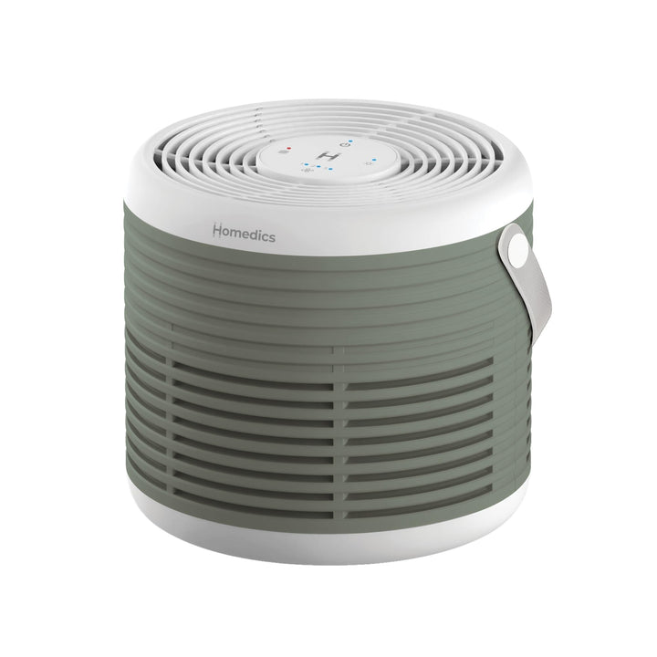 Homedics WhisperPure Comfort Luftreiniger mit True HEPA für Zuhause und Büro - Leises, Tragbares D