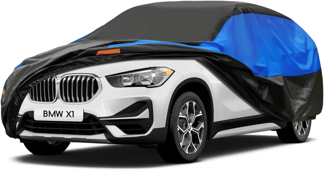 Gunhyi SUV Autoabdeckung Wasserdicht Atmungsaktiv Outdoor Vollabdeckung Regen Staub Sonne UV Schutz